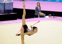 Avropa Oyunlarında bədii gimnastika üzrə fərdi yarışlar. Bakı, Azərbaycan, 19 iyun 2015